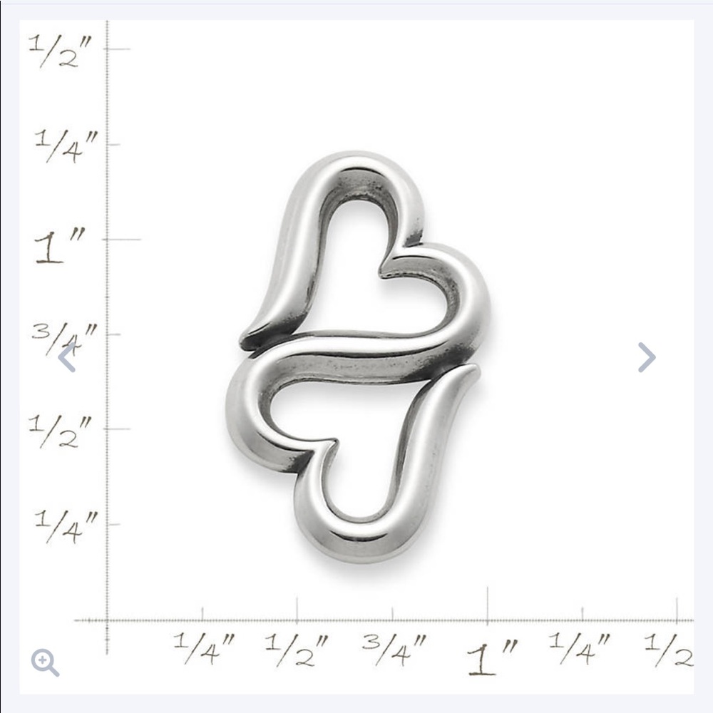 James Avery Heart to Heart Pendant ❤️